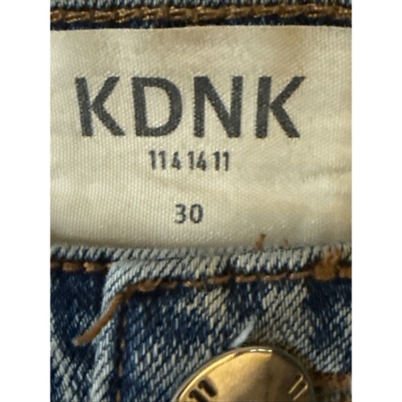 KDNK 1141411 Skinny Jeans Sz30 Ripped Mens Jeans Destroyed Grunge Street Moto - Picture 3 of 8